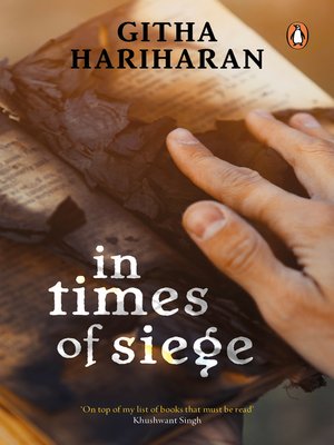 cover image of In Times of Siege